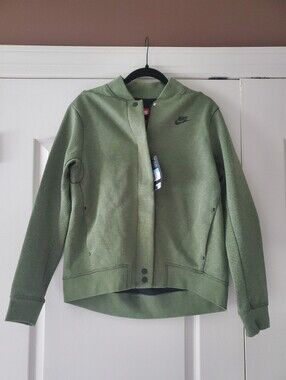 Nike Women's Olive Green Bomber Jacket